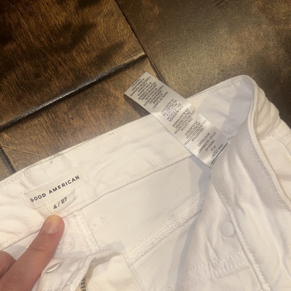 NWOT Good American white Jeans 27 - Picture 3 of 6